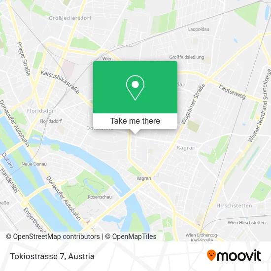 Tokiostrasse 7 map
