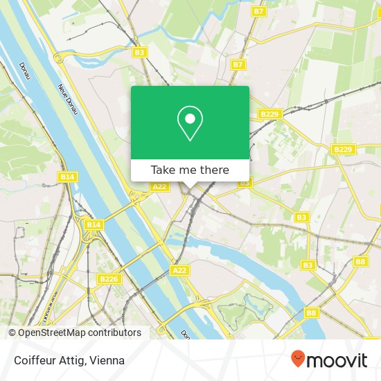 Coiffeur Attig map