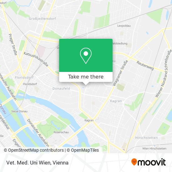 Vet. Med. Uni Wien map