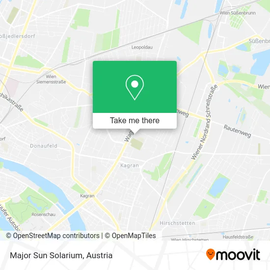 Major Sun Solarium map