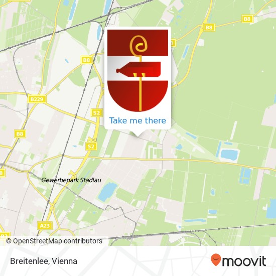 Breitenlee map