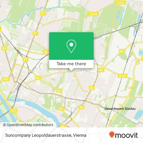 Suncompany Leopoldauerstrasse map