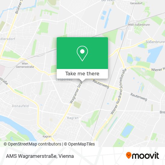 AMS Wagramerstraße map