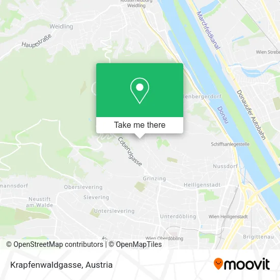 Krapfenwaldgasse map