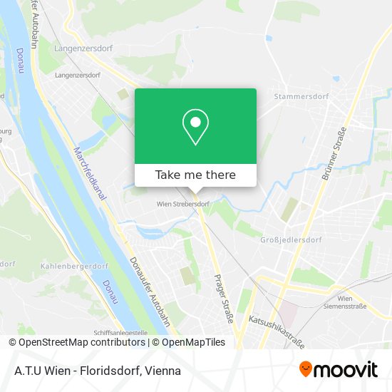 A.T.U Wien - Floridsdorf map