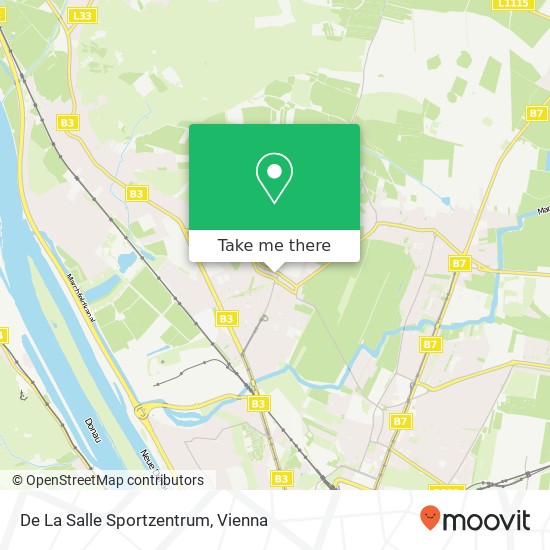 De La Salle Sportzentrum map