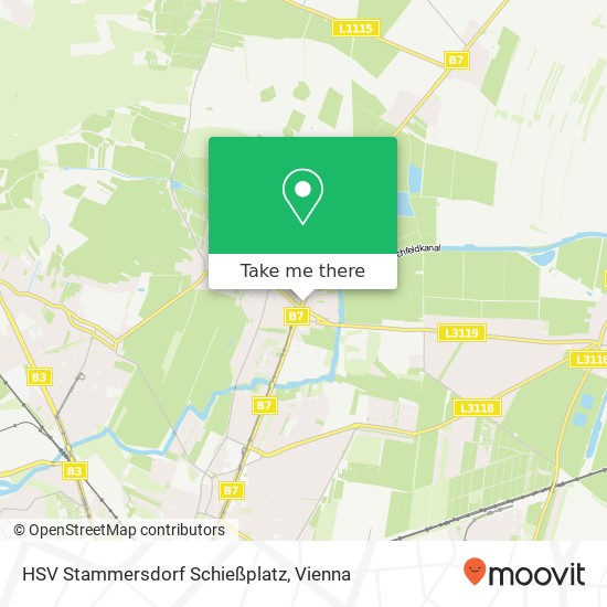 HSV Stammersdorf Schießplatz map