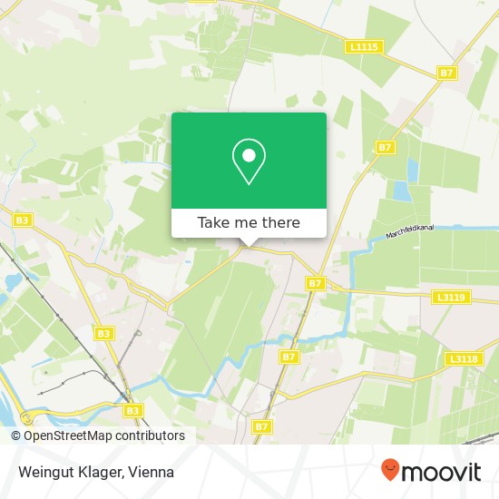 Weingut Klager map