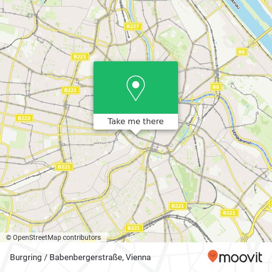 Burgring / Babenbergerstraße map