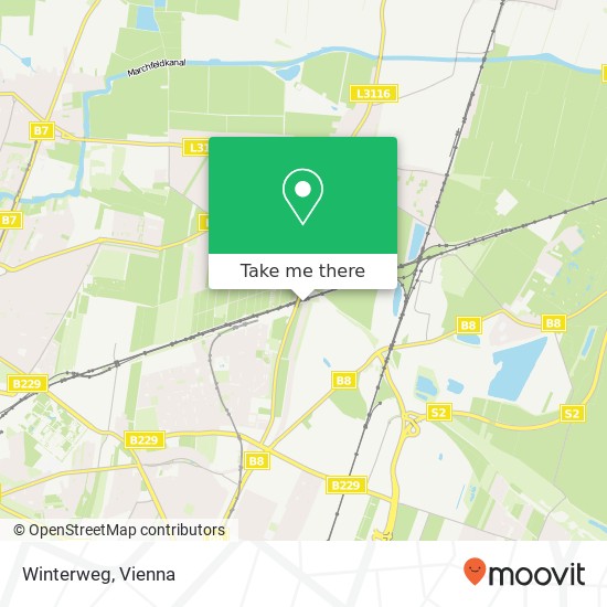 Winterweg map