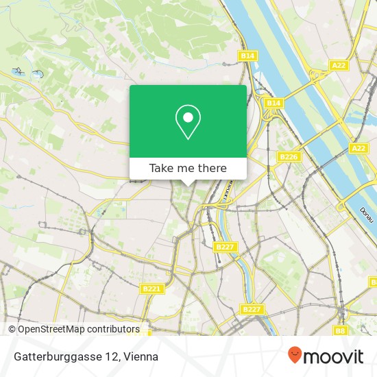 Gatterburggasse 12 map