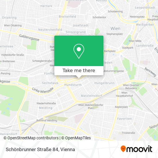 Schönbrunner Straße 84 map