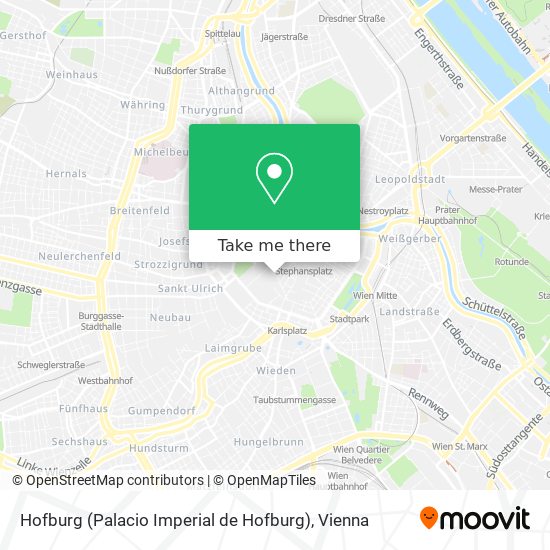 Hofburg (Palacio Imperial de Hofburg) map