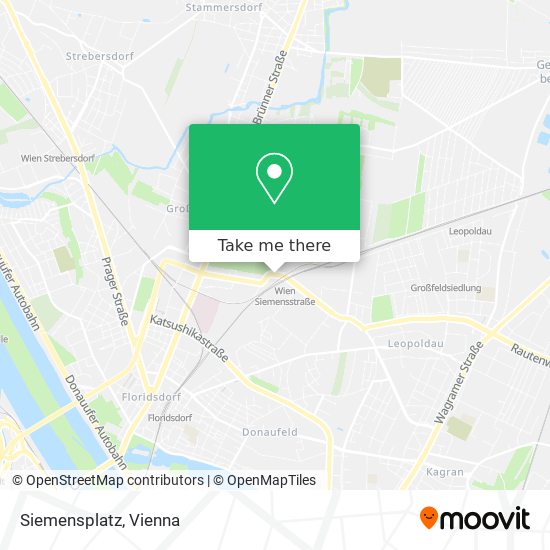 Siemensplatz map