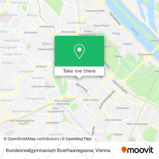 Bundesrealgymnasium Boerhaavegasse map