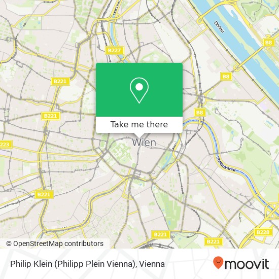 Philip Klein (Philipp Plein Vienna) map