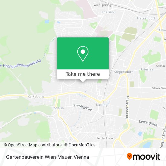 Gartenbauverein Wien-Mauer map
