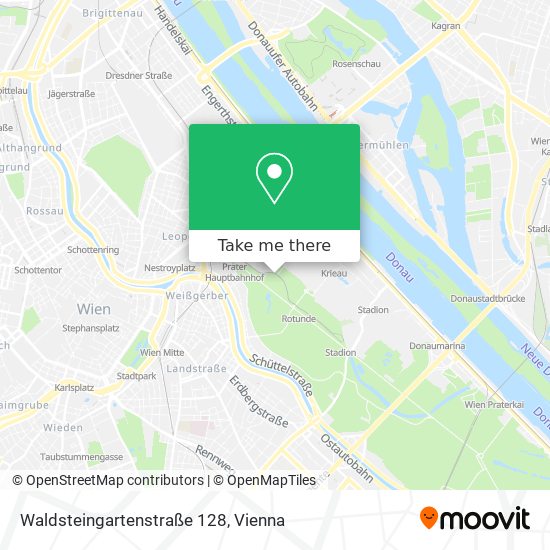 Waldsteingartenstraße 128 map