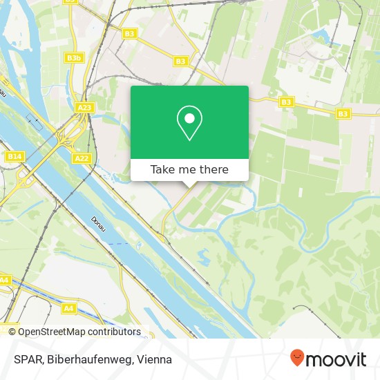 SPAR, Biberhaufenweg map