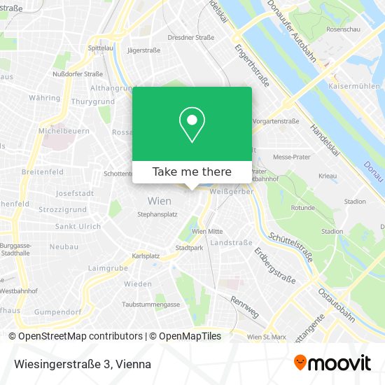 Wiesingerstraße 3 map