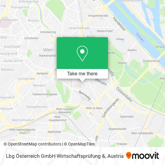 Lbg Österreich GmbH Wirtschaftsprüfung & map