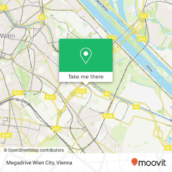 Megadrive Wien City map