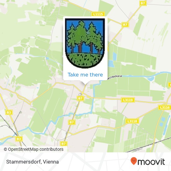 Stammersdorf map