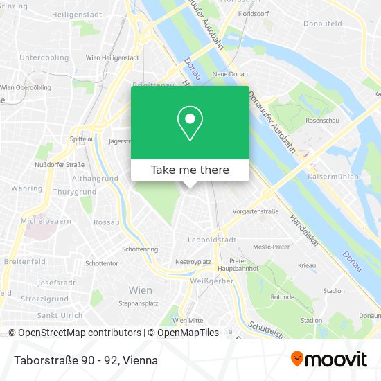 Taborstraße 90 - 92 map