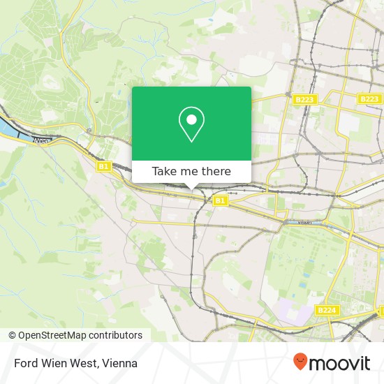 Ford Wien West map