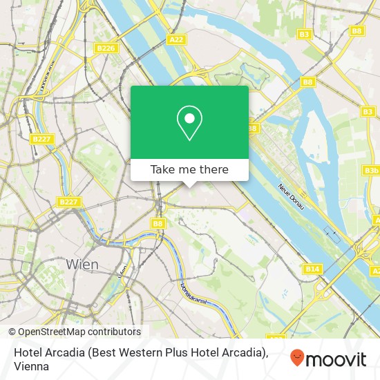 Hotel Arcadia (Best Western Plus Hotel Arcadia) map