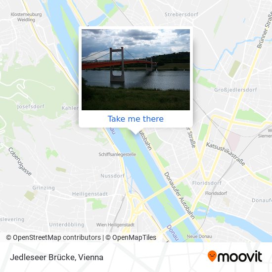 Jedleseer Brücke map