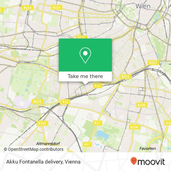 Akku Fontanella delivery map