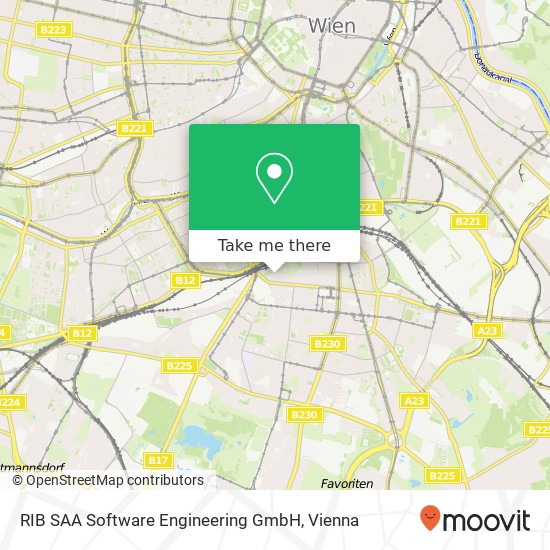 RIB SAA Software Engineering GmbH map