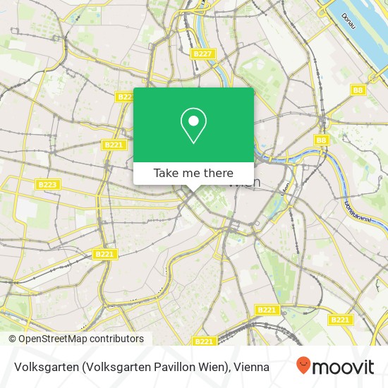 Volksgarten (Volksgarten Pavillon Wien) map