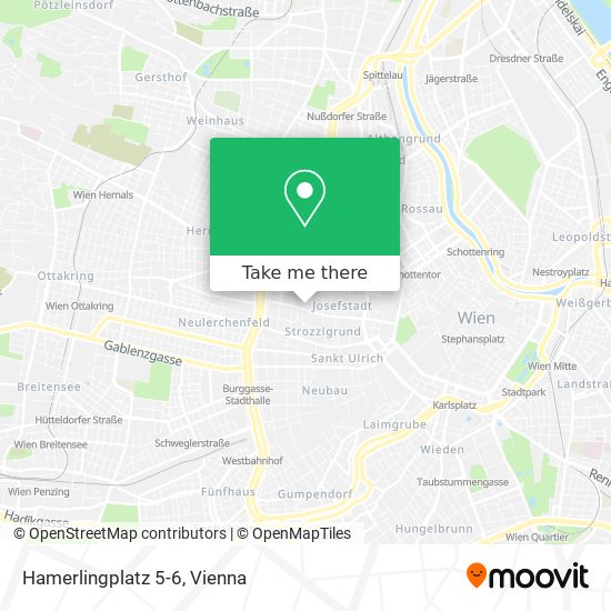 Hamerlingplatz 5-6 map