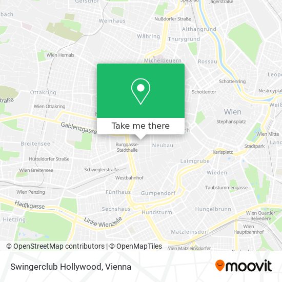 Swingerclub Hollywood map