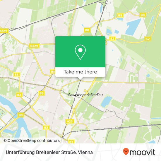 Unterführung Breitenleer Straße map