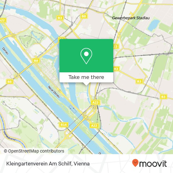 Kleingartenverein Am Schilf map