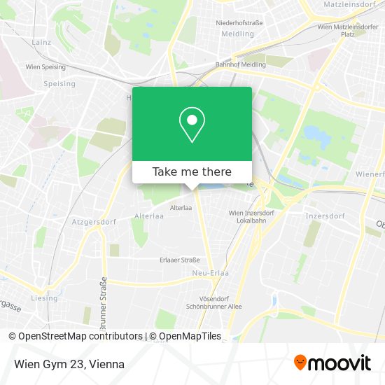 Wien Gym 23 map