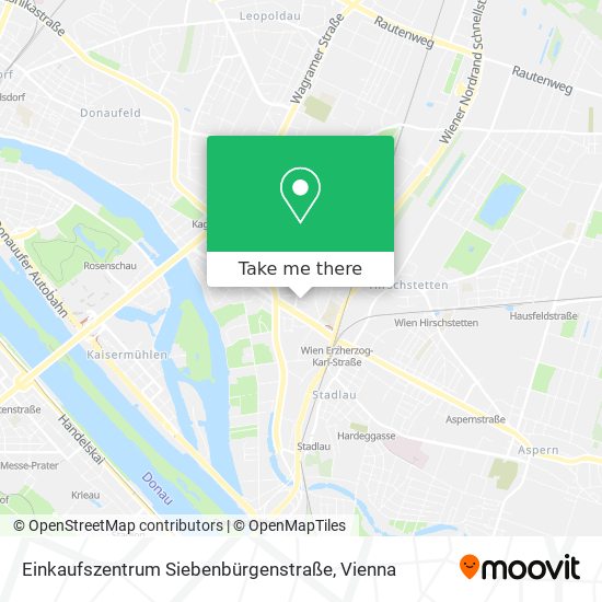 Einkaufszentrum Siebenbürgenstraße map