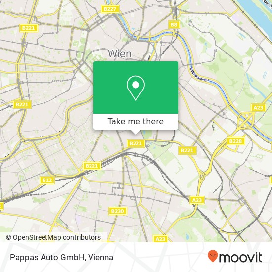 Pappas Auto GmbH map