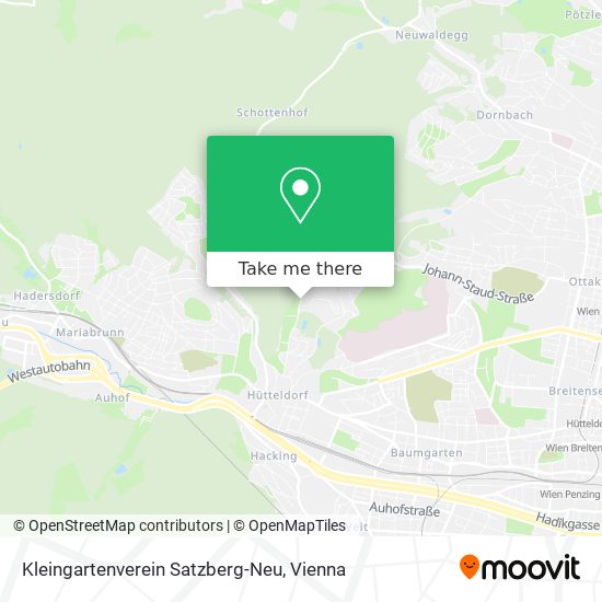 Kleingartenverein Satzberg-Neu map