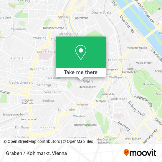 Graben / Kohlmarkt map