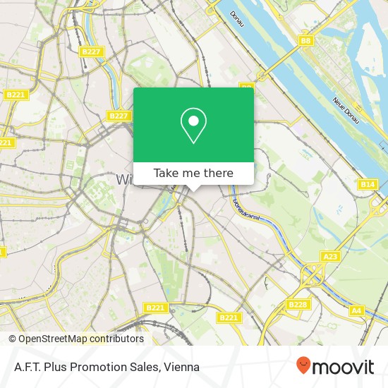 A.F.T. Plus Promotion Sales map