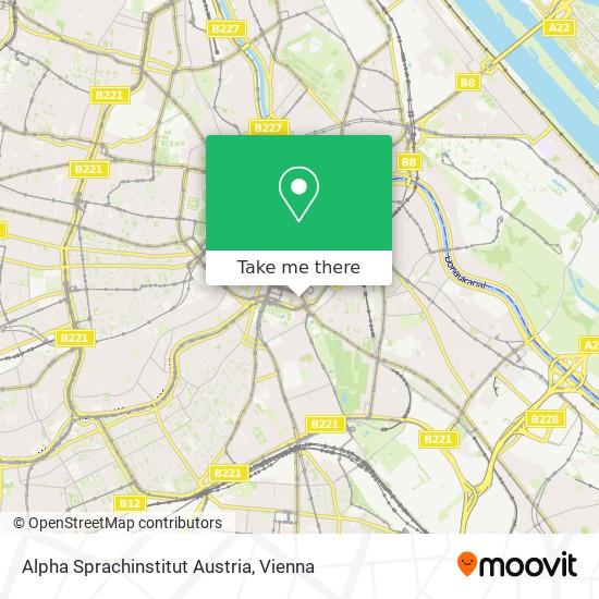 Alpha Sprachinstitut Austria map
