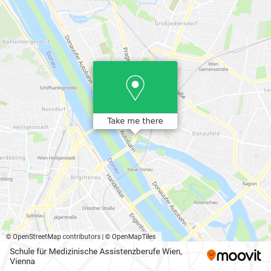 Schule für Medizinische Assistenzberufe Wien map