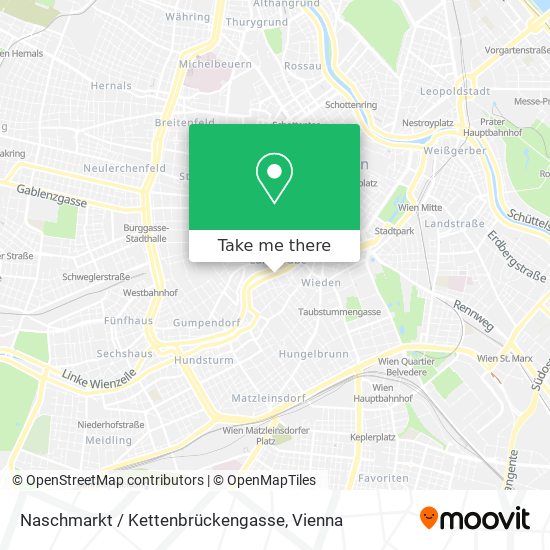 Naschmarkt / Kettenbrückengasse map