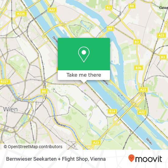 Bernwieser Seekarten + Flight Shop map