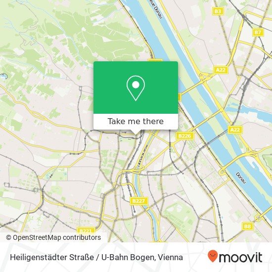 Heiligenstädter Straße / U-Bahn Bogen map