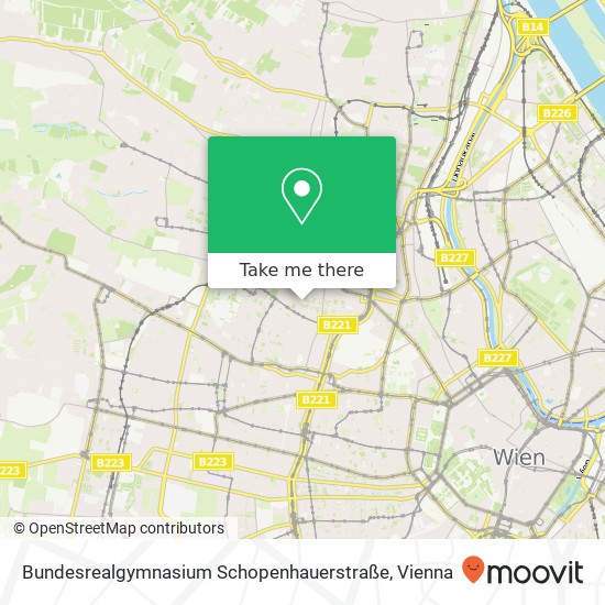 Bundesrealgymnasium Schopenhauerstraße map